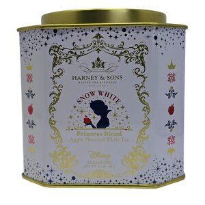 Harney & Sons Snow White Princess Blend Tea Tin – Empty Collectible Container